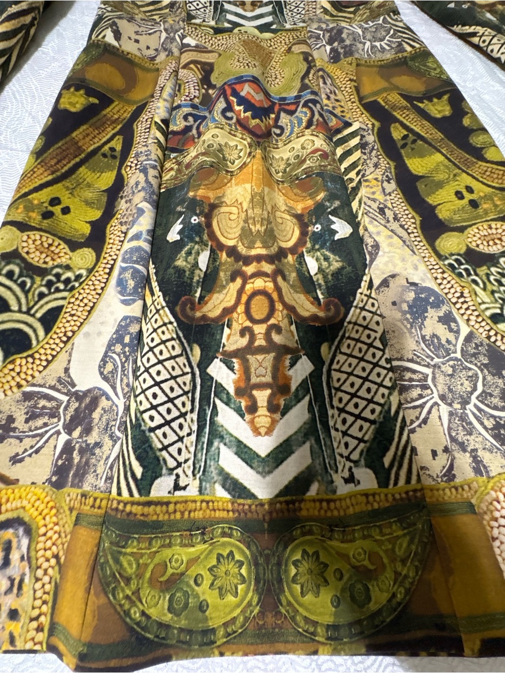 ETRO SPA VIA SPARTACO 3 20135 MILANO -ITALIA Patterned MIDI Dress - Picture 10 of 16